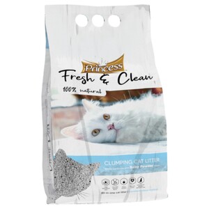 Princess Fresh & Clean Cat Litter Baby Powder Scent 10L