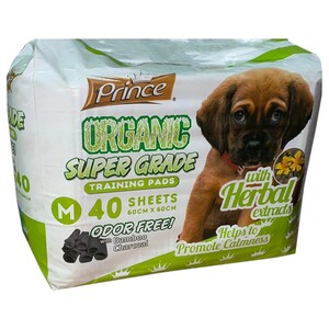 Prince Training Pads 60X60 Organic Blend