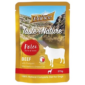 Prince Paleo Beef With Pumpkin Wild Herbs & Linseed Oil 375G