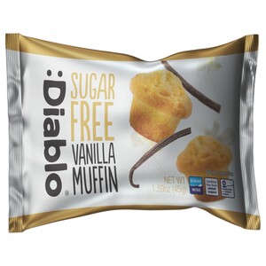 Diablo Muffin Vanilla Sugar Free 45G