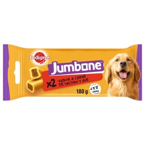 Pedigree Jumbone Bones For Dogs Beef And Poultry 180G