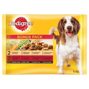 Pedigree Pouch Multipack 4 Pieces 100G