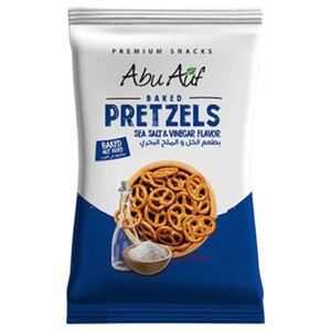 Abu Auf Pretzels Sea Salt & Vinegar 70G