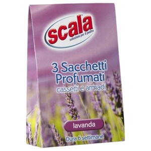 Scala Wardrobe Air Freshener Lavender Scent 3 Pieces 7G