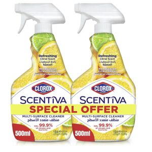 Clorox Multi Surface Cleaner Scentiva Citrus Grove 500 Ml Pack Of 2