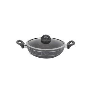 Royal Ford Wokpan With Lid Granite 28 Cm Rf 11967