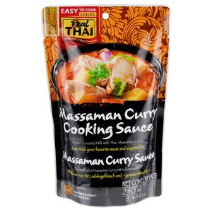 Real Thai Massaman Curry Cooking Sauce 250Ml