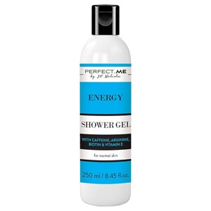 Perfect.Me Energy Shower Gel With Caffeine, Arginine, Biotin & Vitamin E 250Ml
