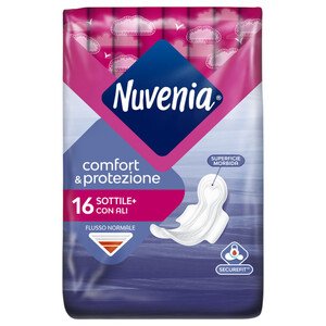 Nuvenia Sottile Pink Pad Normal Con Ali 16 Pads