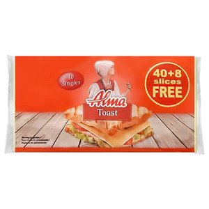Alma Cheese Slices 40+8 Slices 800G