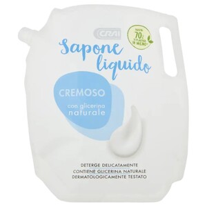 Crai Sapone Liquido Cremoso Con Glicerina Naturale 1000Ml