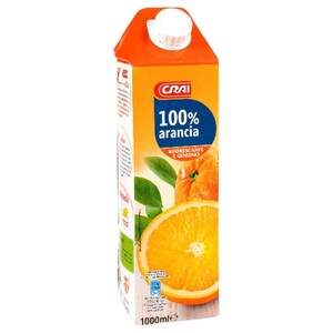 Crai Juice 100% Arancia 1000Ml