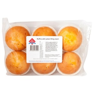 Da Vinci Muffins Lemon 6 Pieces
