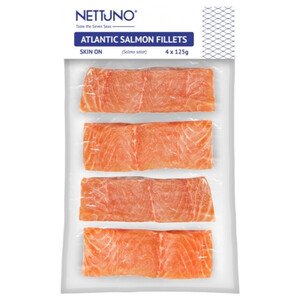 Nettuno Salmon Fillet Portions 4 Pieces 125G