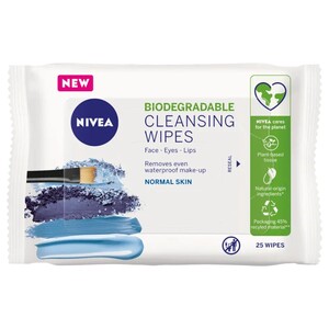 Nivea Cleansing Wipes Normal 25 Pieces