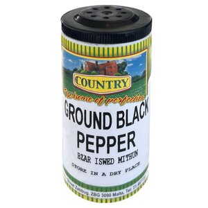 Country Ground Black Pepper 25G