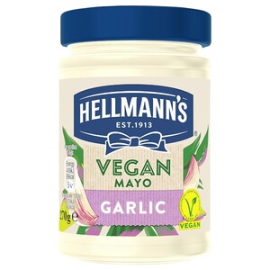 Hellmann's Garlic Mayonnaise Vegan 270G