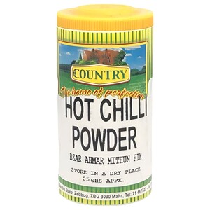Country Hot Chilli Powder 25G