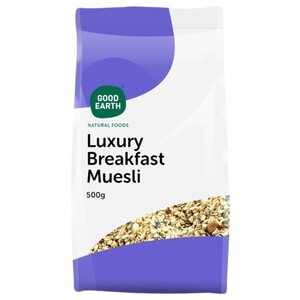 Good Earth Luxury Breakfast Muesli 500G