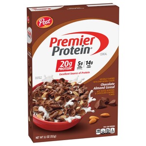 Post Premier Protein Cereal Chocolate Almond 311G