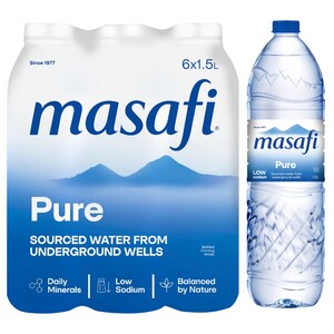 Masafi Pure Drinking Water 1.5L X6