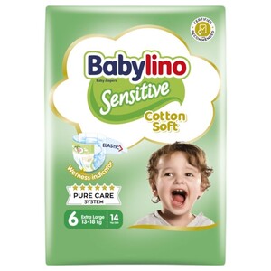 Babylino Diapers Size 6 13-18Kg 14 Pieces