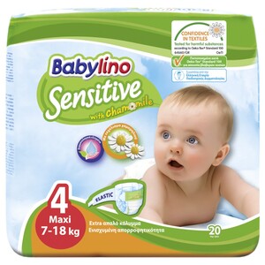 Babylino Nappy Size 4 Small 20 Pieces