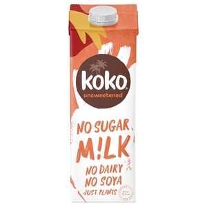 Koko Dairy Free Unsweetened Milk 1L