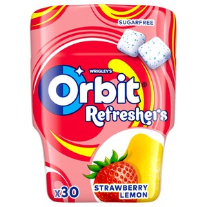 Orbit Refereshers Strawberry Lemon 67G