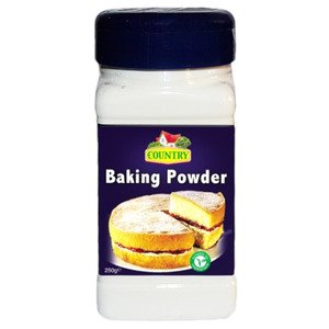 Country Baking Powder Flap Jar 250G