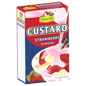 Country Custard Strawberry 200G