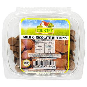 Country Chocolate Buttons Milk 200G