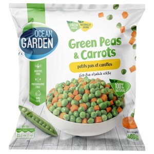 Ocean Garden Frozen Green Peas & Carrots 400G