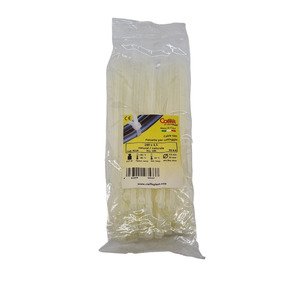 Cobra Cable Ties 200X4.5 Natural 100Pcs.