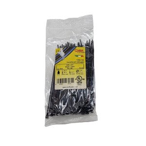 Cobra Cable Ties 140X2.5 Black 100Pcs.