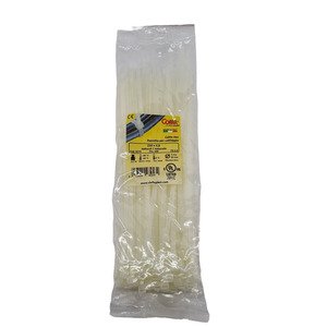 Cobra Cable Ties 250X4.8 Natural 100Pcs.
