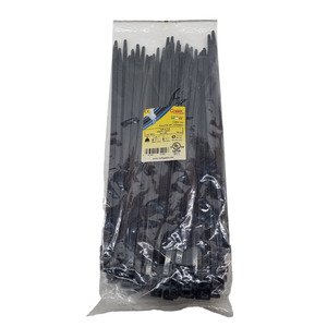Cobra Cable Ties 360X7.6 Black 100Pcs.