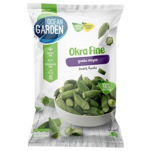 Ocean Garden Frozen Okra Fine Gombo Medium 400G