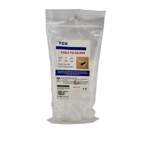 Tox Cable Tie Holder 8Mm 100Pcs