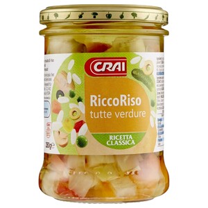 Crai Ricco Riso Tutte Verdure Ricotta Classica 280G