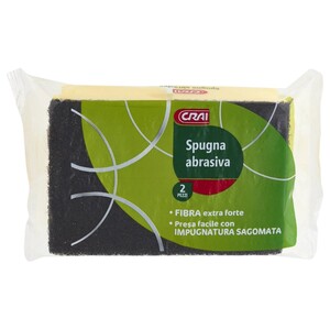 Crai Spugna Impugnatura 2 Pieces