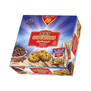 Al Seedawi Oat Cookies With Chocolate 9 Gr X24