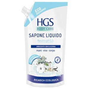 Hgs Sapone Liquido Fior Bianchi 500Ml