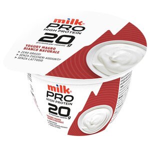 Milk Pro High Protein Yogurt Magro Bianco Naturale 180G