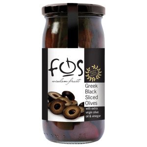 Fos Kalamata Slice Olives 360G