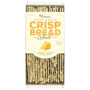 Danvita Crisp Bread Wheat Gouda Cheese 130G