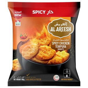 Al Areesh Spicy Chicken Tempura Nuggets 700G