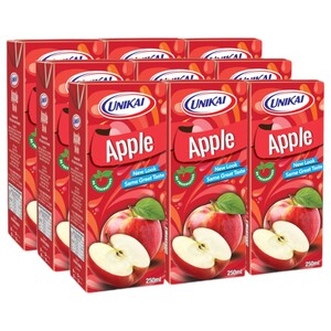 Unikai Juice Apple 250Ml X9