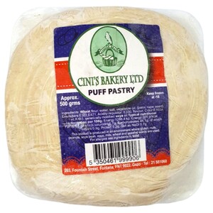 Lanner Brand Cini's Bakery Puff Pastry 500G