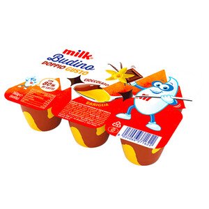 Milk Chocolate And Vanilla Pudding 6 Pieces 60G
